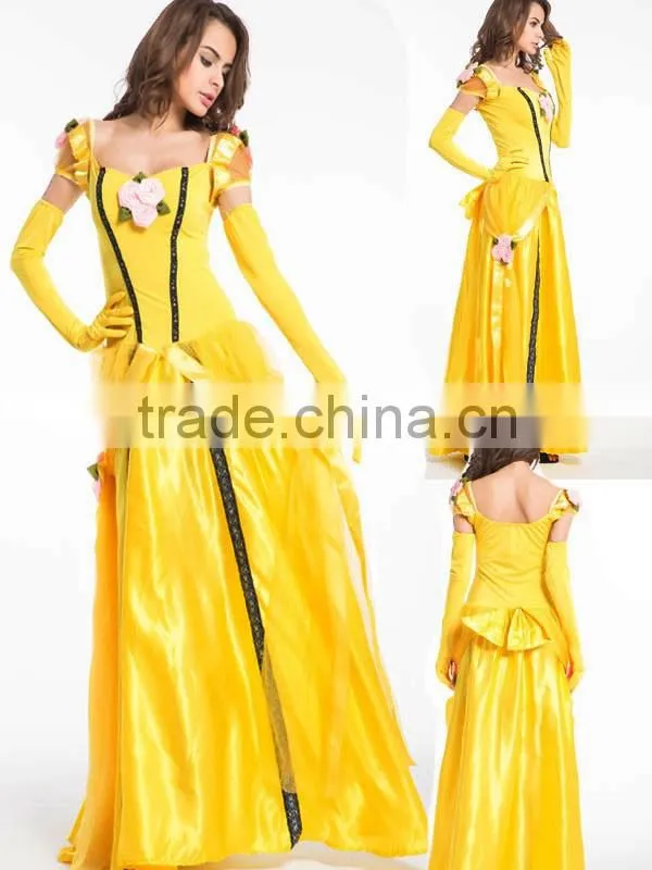 Walson Ladies Deluxe Medieval Warrior Princess Costume Queen Fancy Dress party dress