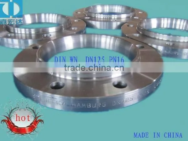 DIN2633 16bar Carbon steel forged flange China exporter