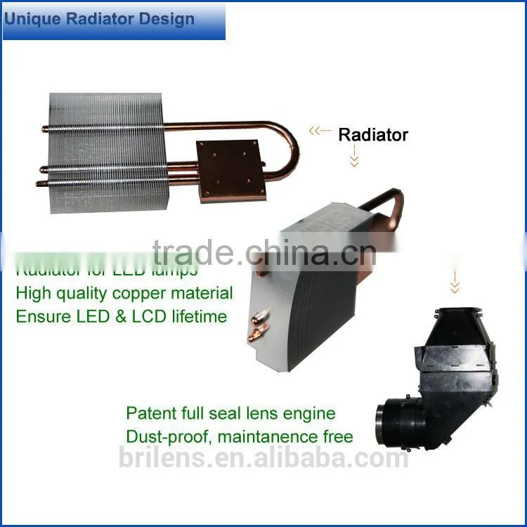 BL960 cheap 2000 lumens LCD LED video projector tv home cinema projector