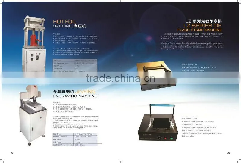 Lizao pre-inked stamp machine