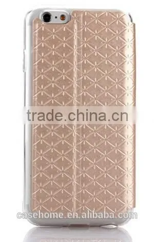 for iphone5s Fashion little flower pattern leather flip case cover