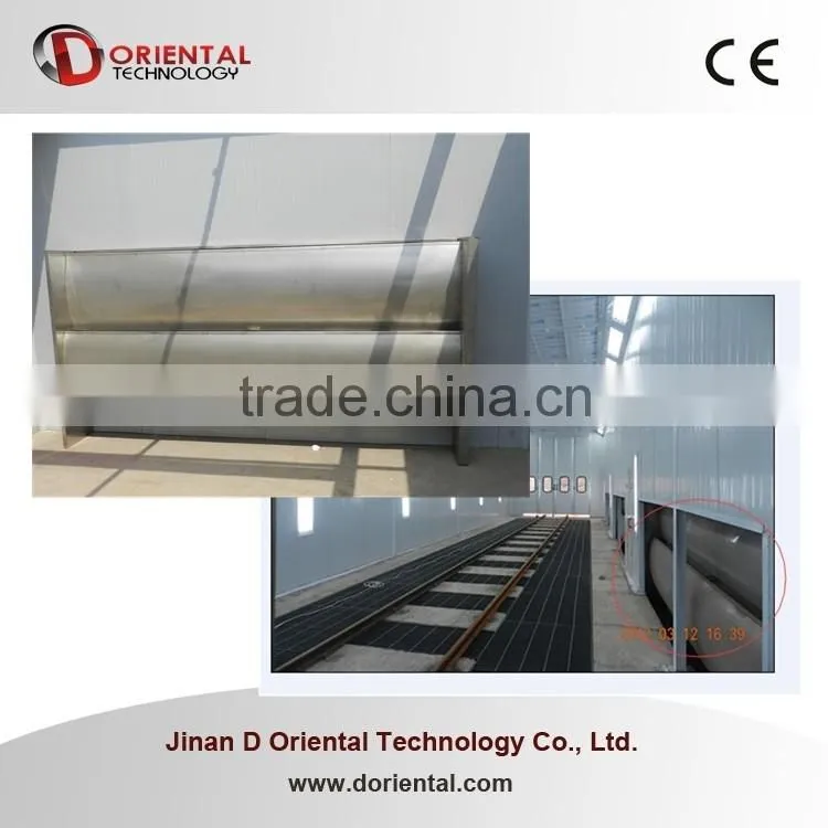 DOT-C1 CE Oil Burner Heating EPS/rock wool 12.5KW high insulated Car Spray Booth