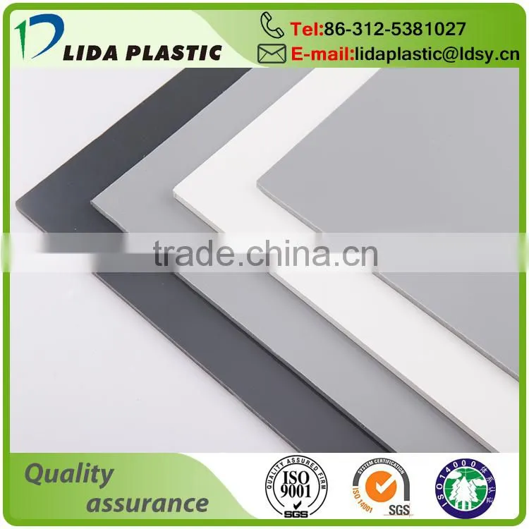 Good Electrical Insulation Surface Smooth Black Plastic Rod PVC