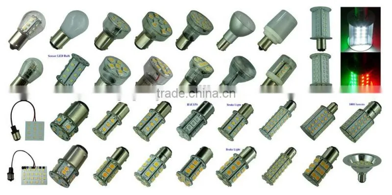 BAY15d Base 24 SMD LED Bulb fits Aqua Signal navigation lights