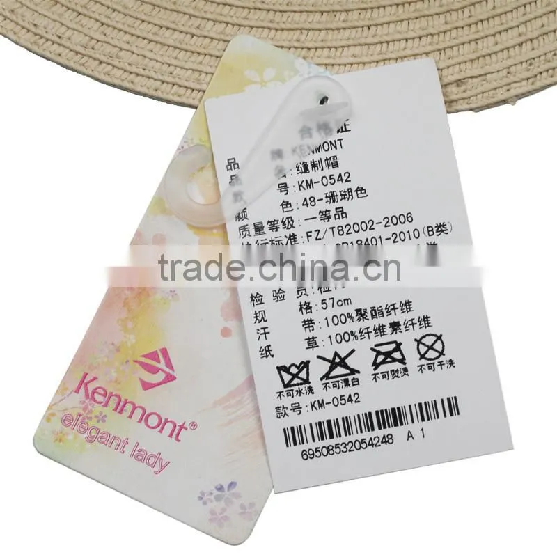 New colorful fashion flat beach straw hat
