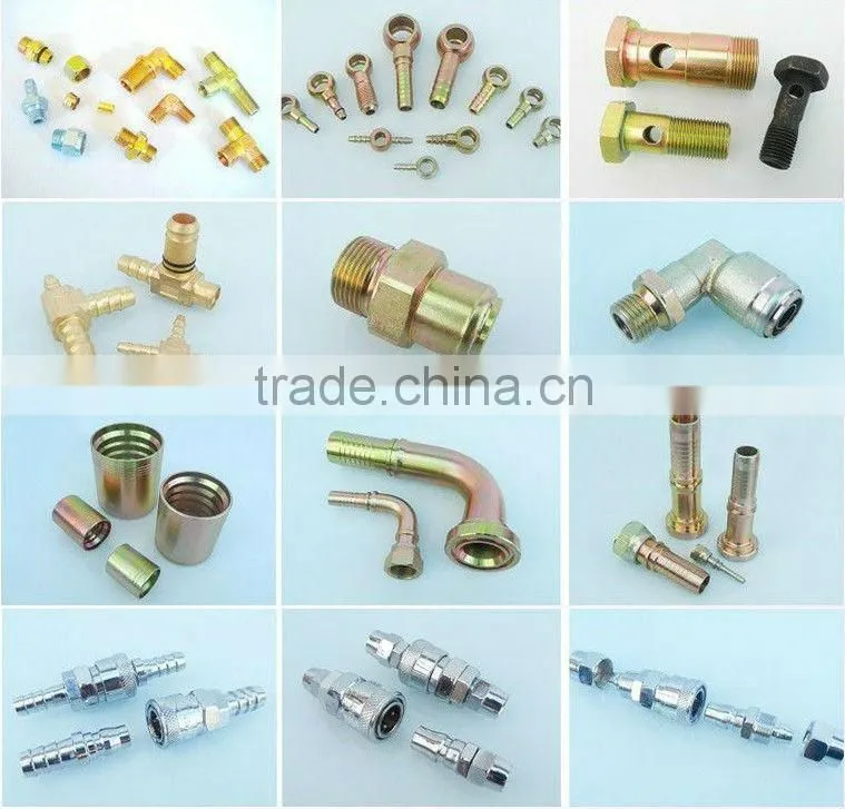 Truck trailer air brake tube nylon tube fitting