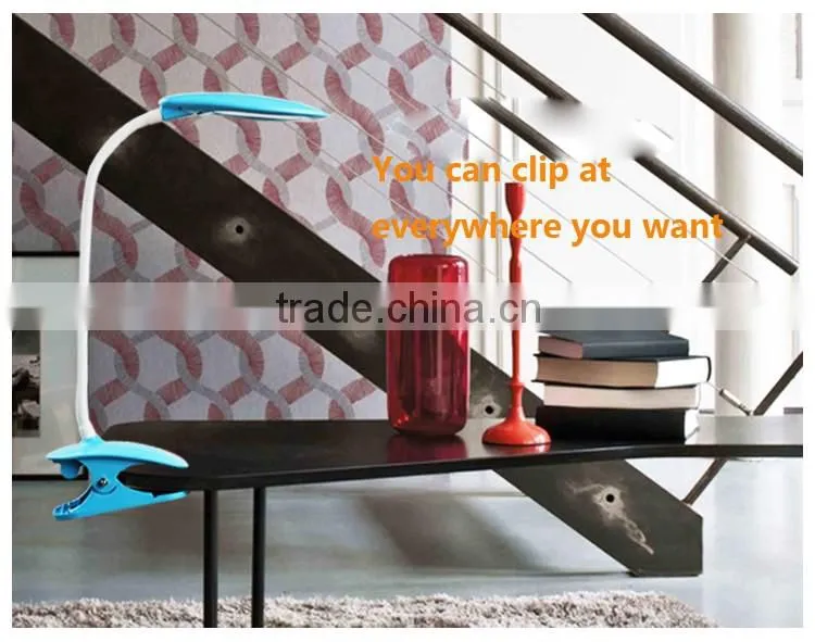 JK866-C LED Desk light LED table Flexible lamp LED Work light clip