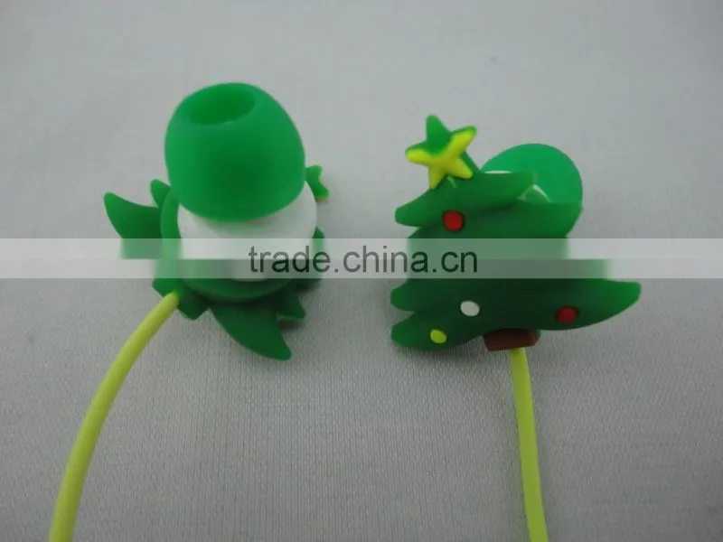 3D gift heart earphone