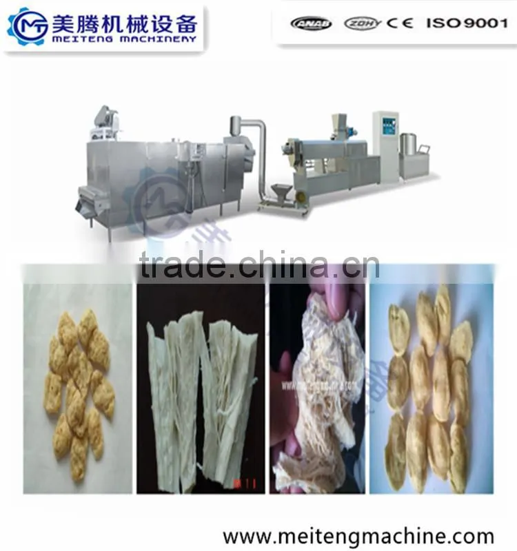 Automatic Soya Protein Extruded Machine/Texture Nuggets Making Machine/isolated Soya Protein Process Line