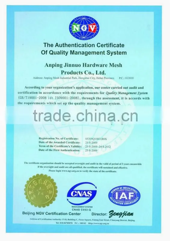 Galvanized flat wire/Vieyard wire fence/cattle wire fence for farm
