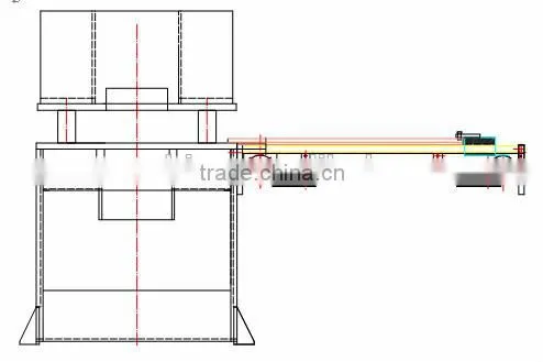100T Auto-Feeding Auto-balance Precise Four-column Hydraulic Plane Cutting Machine