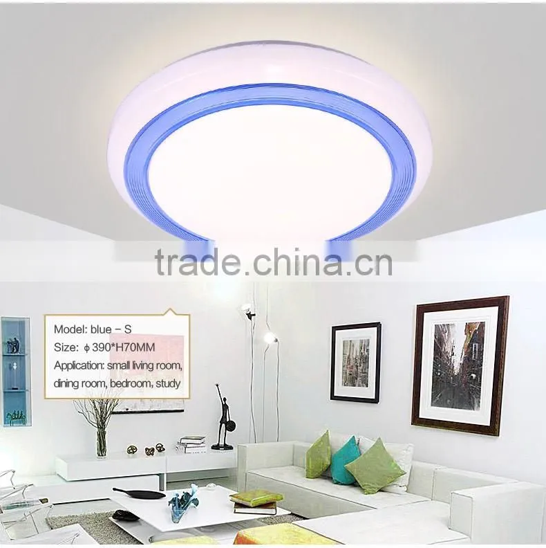 2016 hot sales ceiling light lamp round small for bedroom 18 to 36W