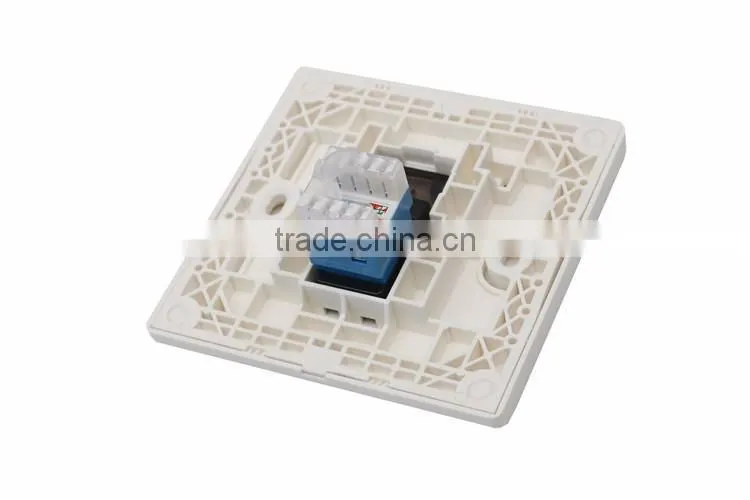 RJ45 faceplate wall face plate 86x86mm