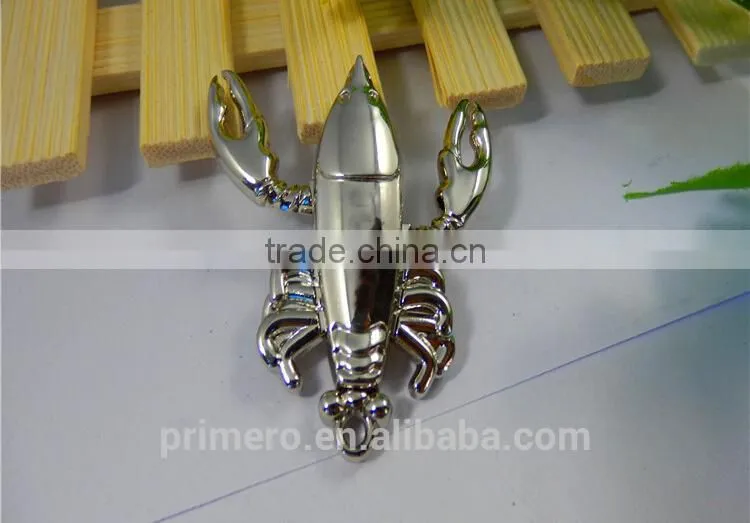 PRIMERO Metal Lobster Keychain cheap stainless steel key chain Movable hands and foot alloy keychain with lobster claw clasp