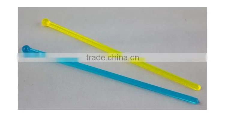 Factory supply best quality PS material any color stirring rod