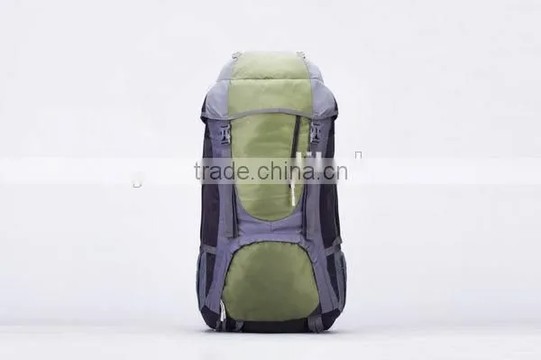 Multifunctional green hiking backpack,camping backpack