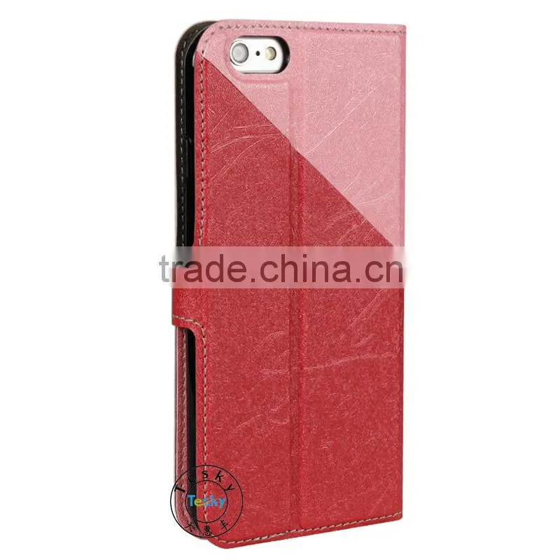 colorful for apple iphone 6 case , double color case for apple iphone 6