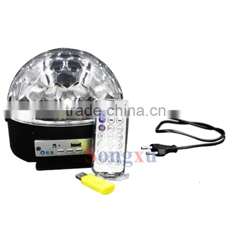 high power mini disco led crystal magic ball light club lighting