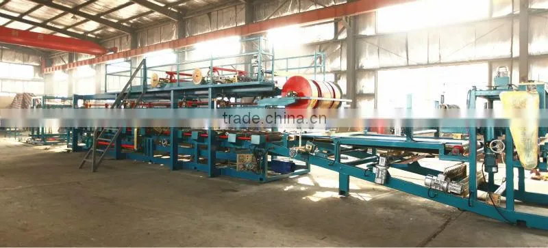 Normally building material factory eps sandwich panel producing line