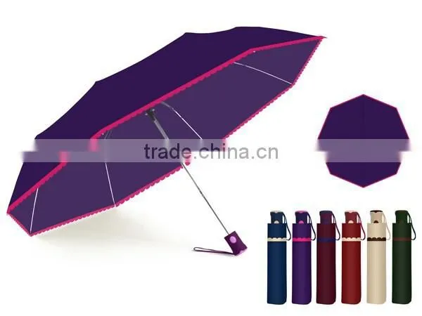 Manufacture In China cheap folding custom automatic disposable promotional umbrella