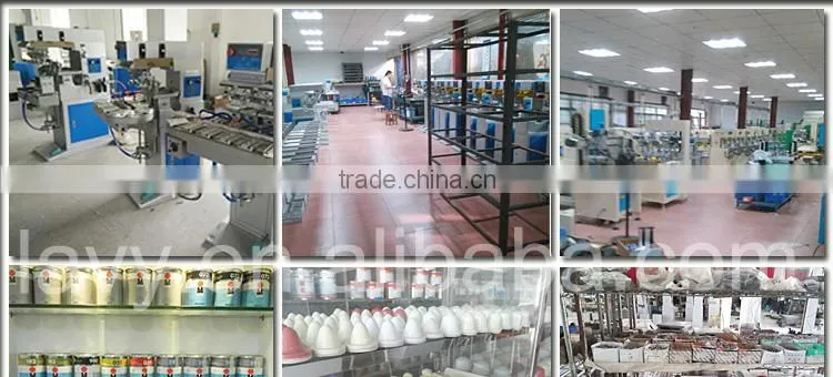 Four colors pneumatic pad printing machine with conveyor for plastics