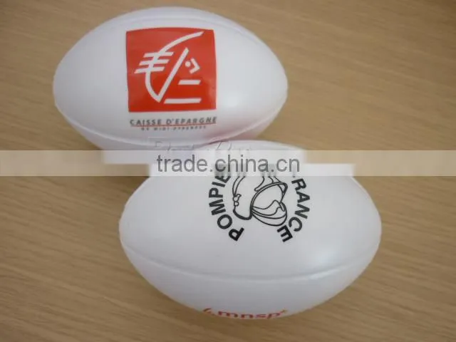Partypro Hottest High Quality Colorful Custom Logo Wholesale Cheap Rugby Stress Toy