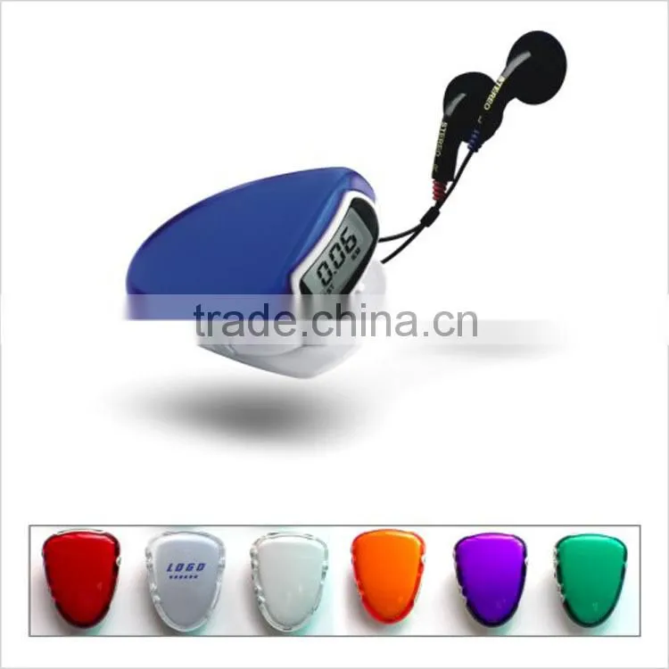 2016 high quality Classic step counter 3d sensor pedometer logo