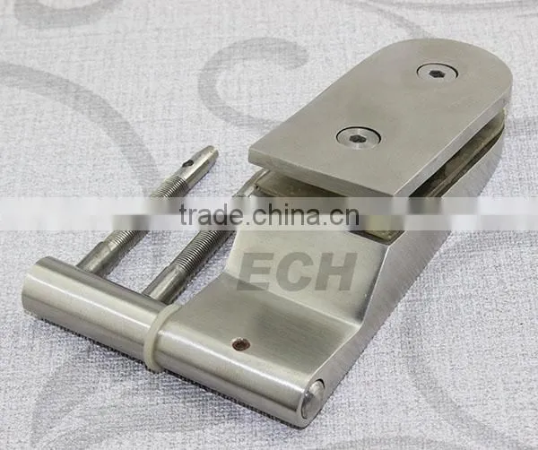 Hot sale stainless steel patch fittings for glass doors glass door clamp