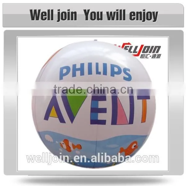Promotion Clear PVC Inflatable wholesale beach ball
