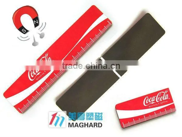 cocacola ruler graduation custom magnetic bookmark