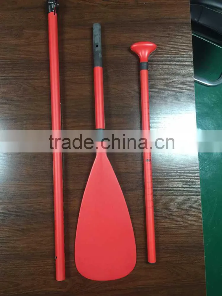 New Paddle for Stand Up made by wood and carbon fiber handmade for paddling SUP