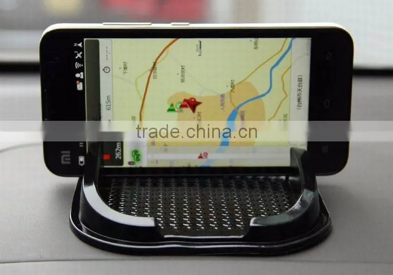 silicone phone stand in the car/anti-slip phone holder