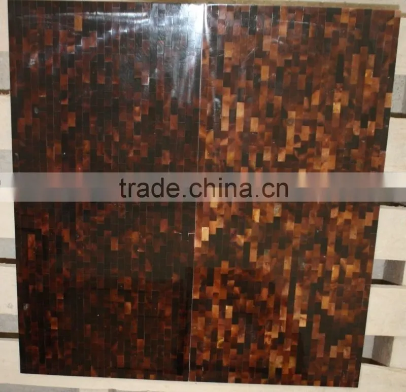 10*20mm natural pen shell mosaic in brick style