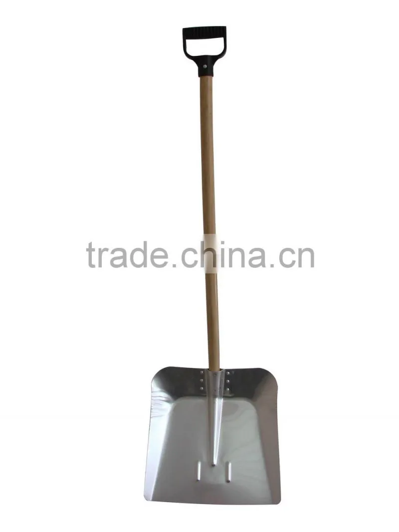 14" Square Aluminum Snow Shovel