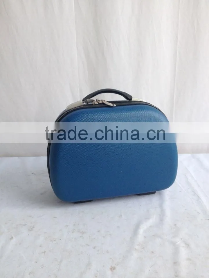 2014 hot sale ABS travel cosmetic bag in blue