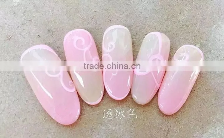 Summer Style Cool Ice Gel Nail Polish