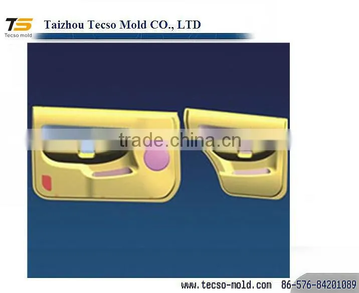 plastic auto door mould ,mould design ,mould make ,mould process