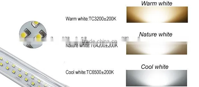 Top quality customized PFC >0.9 OEM &ODM service flicker free led red border tube light