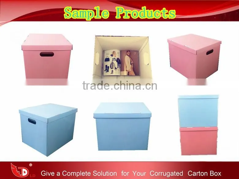 Wholesale,durable and good design waterproof corraguted carton box for sale