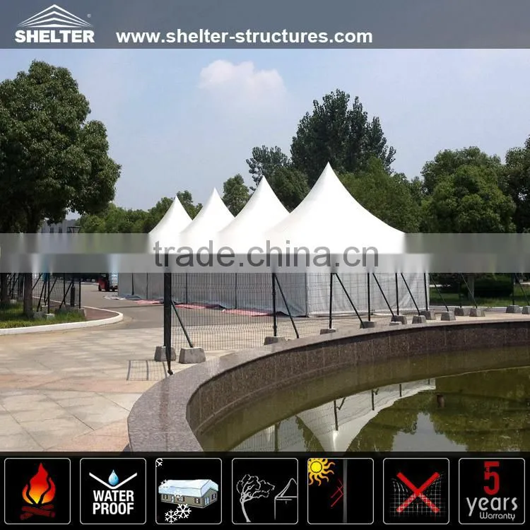 6x6 canopy pagoda tent