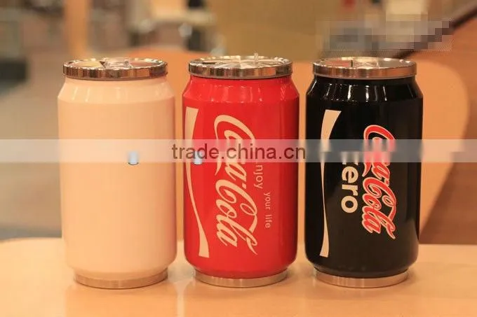 stainless steel cocacola vacuum cup thermos