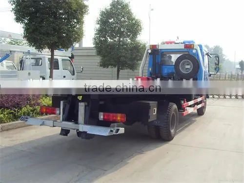 JIEFANG 4X2 Flatbed Wrecker Tow Trucks For Sale