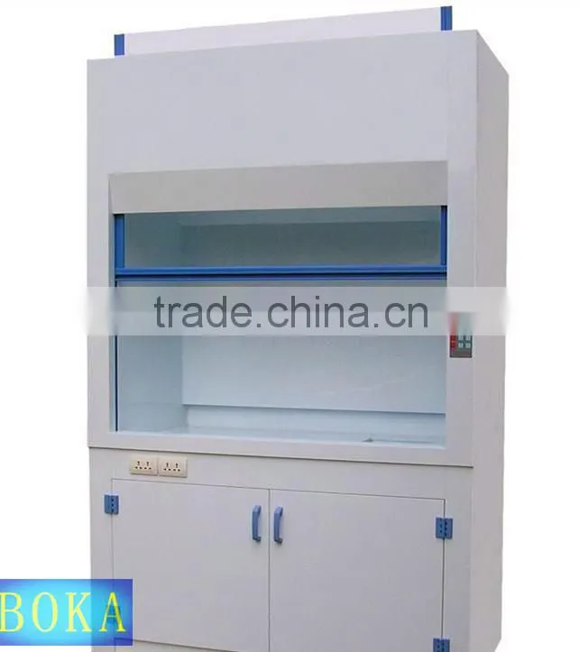 Chemical resistant PP fume hood cabinet
