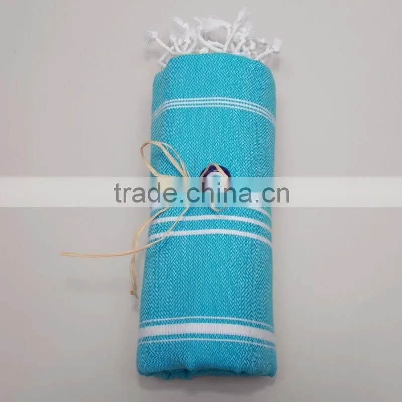 Custom design 100% cotton material 70*150cm softtextile fouta towel for beach