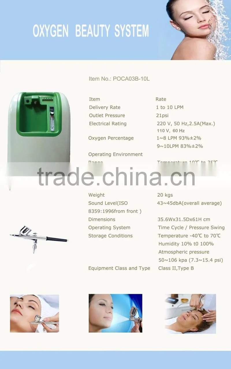 Top grade new products new facial oxygen machine for skin care