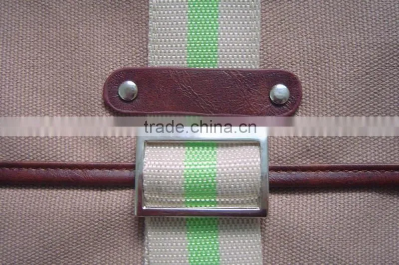 2016 best selling environmental friendly canvas messenger bag