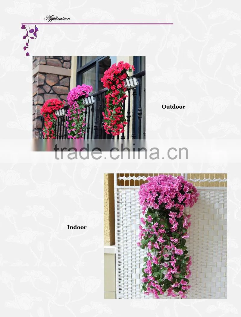 silk flower garland artificial wisteria flower