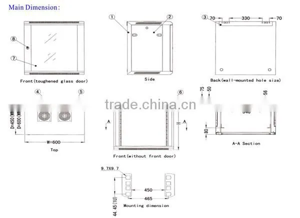 6u desktop enclosure