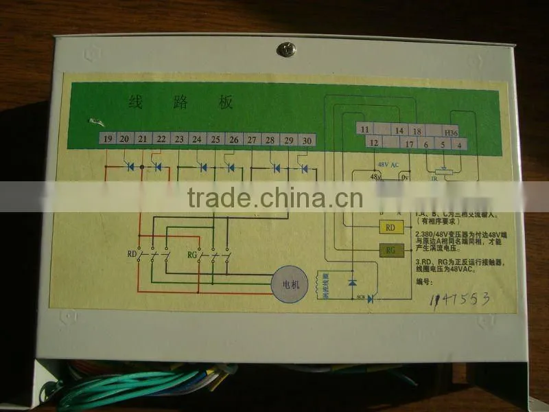 YONGMAO tower crane RCV slewing block, slewing controller
