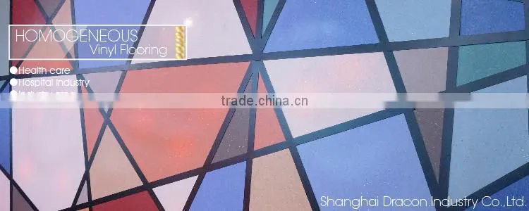 Homogeneous Vinyl Flooring Hospital Grade